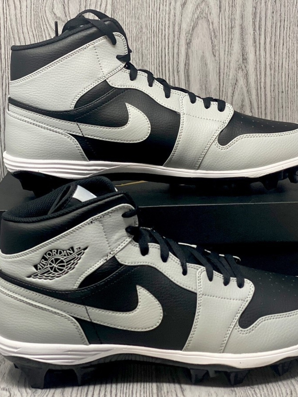 Nike Air Jordan 1 Mid TD Shadow 2.0 football cleats